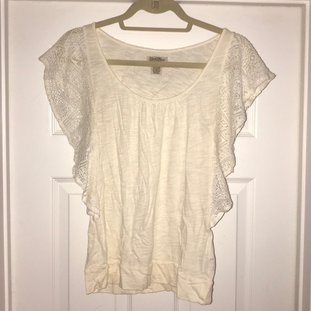 Lucky brand cream top